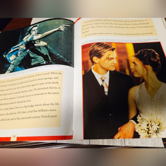 Leonardo DiCaprio Books | Set of 3 | Vintage | 90s | Collectible | - Picture 14 of 15